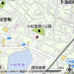 大阪府岸和田市小松里町2263周辺の地図