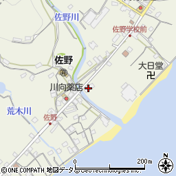 兵庫県淡路市佐野943周辺の地図