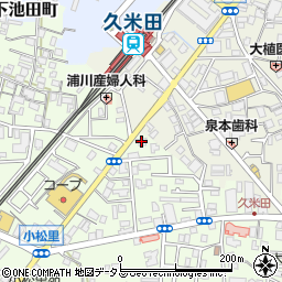 大阪府岸和田市小松里町892周辺の地図