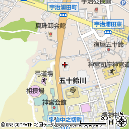大宮司職舎周辺の地図