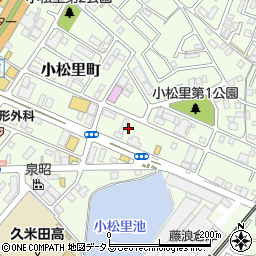 大阪府岸和田市小松里町2286周辺の地図