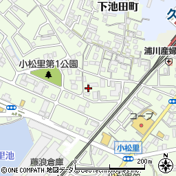大阪府岸和田市小松里町501周辺の地図