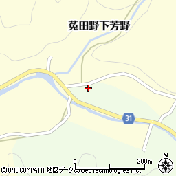 奈良県宇陀市菟田野上芳野5周辺の地図