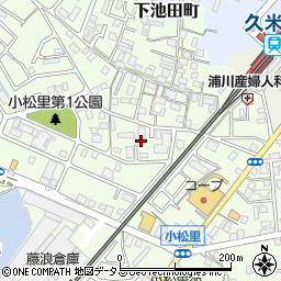 大阪府岸和田市小松里町508周辺の地図
