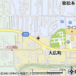 奈良県御所市232周辺の地図