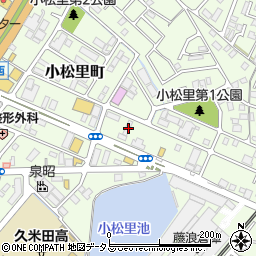 大阪府岸和田市小松里町2284周辺の地図