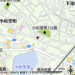 大阪府岸和田市小松里町2266周辺の地図