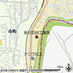 粉川石材工業所周辺の地図