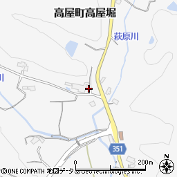 広島県東広島市高屋町高屋堀1834周辺の地図
