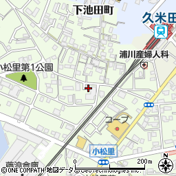 大阪府岸和田市小松里町2234周辺の地図