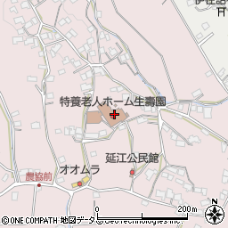 生寿園短期入所生活介護事業所周辺の地図