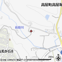 広島県東広島市高屋町高屋堀1842周辺の地図