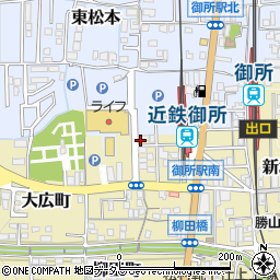 奈良県御所市180周辺の地図