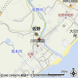 兵庫県淡路市佐野1330周辺の地図