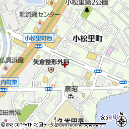 大阪府岸和田市小松里町2179周辺の地図
