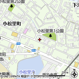 大阪府岸和田市小松里町2268周辺の地図