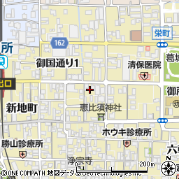 奈良県御所市116周辺の地図