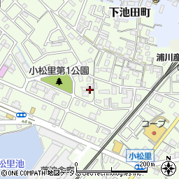 大阪府岸和田市小松里町250周辺の地図