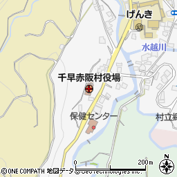 大阪府千早赤阪村（南河内郡）周辺の地図