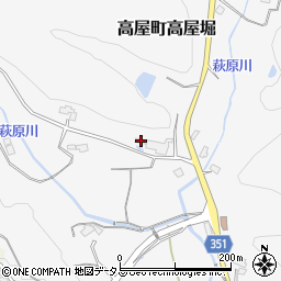 広島県東広島市高屋町高屋堀1835周辺の地図