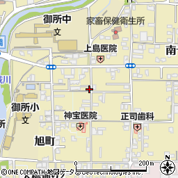 奈良県御所市640-3周辺の地図