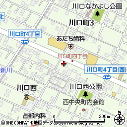 大阪王将福山川口店周辺の地図