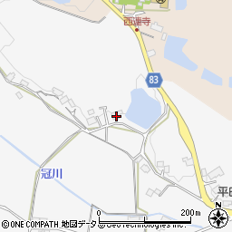 広島県東広島市志和町冠1103周辺の地図