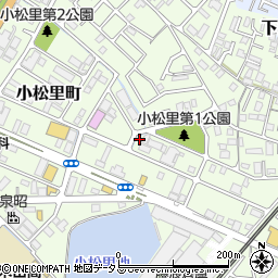 大阪府岸和田市小松里町2269周辺の地図