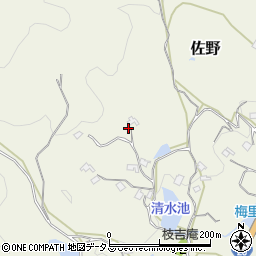 兵庫県淡路市佐野1846周辺の地図