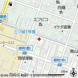 久松ペイント株式会社　福山営業所周辺の地図