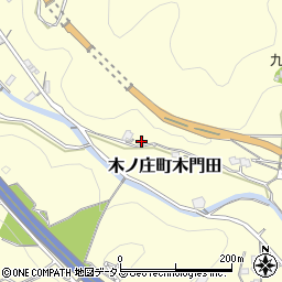 広島県尾道市木ノ庄町木門田1365-1周辺の地図