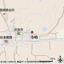 奈良県高市郡高取町寺崎844周辺の地図