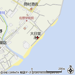 兵庫県淡路市佐野880周辺の地図