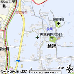 奈良県高市郡高取町越智周辺の地図