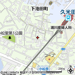 大阪府岸和田市小松里町476周辺の地図