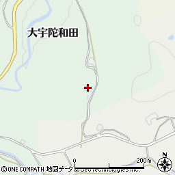 奈良県宇陀市大宇陀和田208周辺の地図