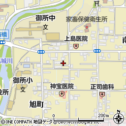 奈良県御所市640-6周辺の地図