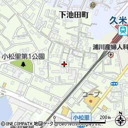 大阪府岸和田市小松里町506周辺の地図