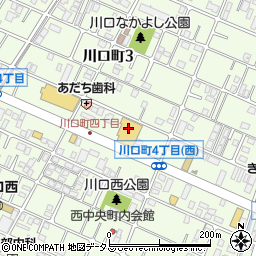 ドラッグストアコスモス川口店周辺の地図