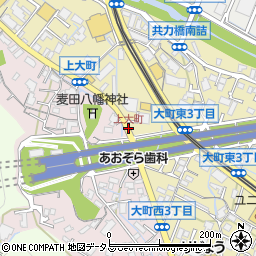 上大町周辺の地図