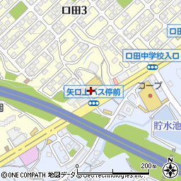 ウォンツ　口田店周辺の地図