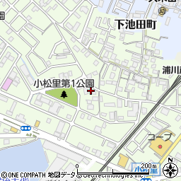 大阪府岸和田市小松里町251周辺の地図