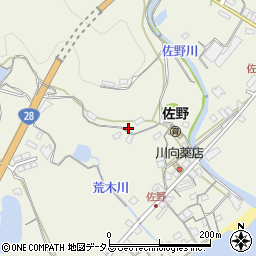 兵庫県淡路市佐野1441周辺の地図