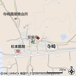 奈良県高市郡高取町寺崎843周辺の地図