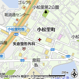 大阪府岸和田市小松里町2316周辺の地図