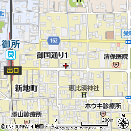 奈良県御所市86周辺の地図