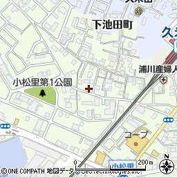 大阪府岸和田市小松里町503周辺の地図