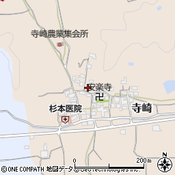 奈良県高市郡高取町寺崎817周辺の地図