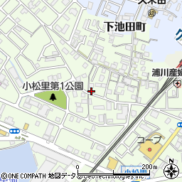 大阪府岸和田市小松里町498周辺の地図