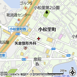 大阪府岸和田市小松里町2317周辺の地図